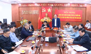 广宁省率先全国建议试点使用海砂作为交通基础设施项目地基的填砂材料