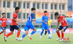 2025年南宁—东盟城市青少年足球比赛开赛