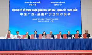 越南广宁—中国广西企业对接交流，拓展投资合作