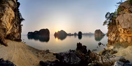 黄昏的景色