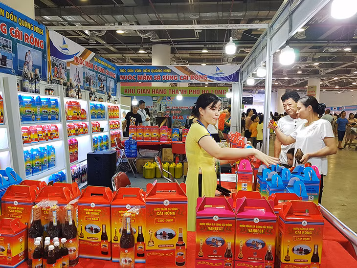 2019年广宁省夏季一乡一品（OCOP）博览会产品的种类丰富多样，质量得到保证