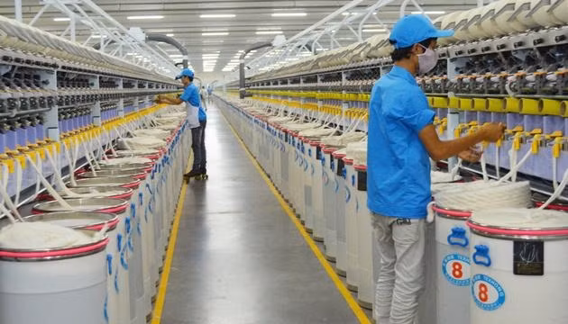 8月份整个工业行业的生产指数达102.75%（图：广宁报）
