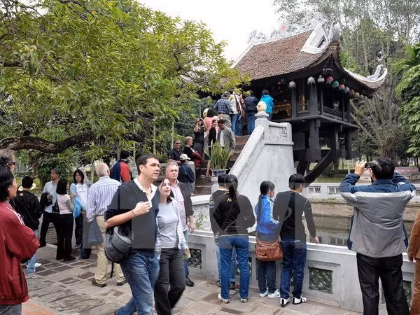 河内黄金旅游线路开幕式。