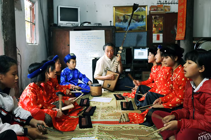 免费歌筹班 (图片来源:广宁报)
