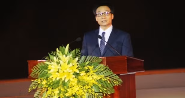 武德儋副总理在开幕式上发表讲话。（图片来源：人民报网）