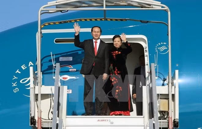 越南国家主席陈大光。