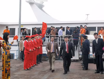 宏基港接待外宾