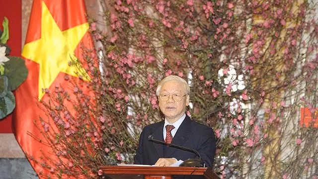 越共中央总书记、国家主席阮富仲。