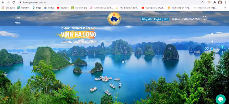 目前，游客可以通过halongtourism.com.vn，discoverhalong.com（有越南语、英语、中文等三种语言）或通过广宁旅游信息的粉丝专页等网站寻找有关旅游的信息