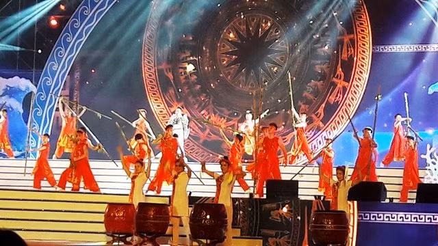 2018年岑山旅游节开幕式。