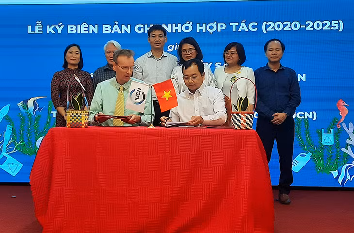 我国水产总局与国际自然保护联盟签署2020-2025阶段保护海洋物种的合作备忘录。