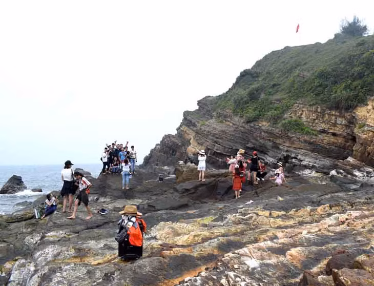 龙爪石滩每年吸引众多游客前来参观。