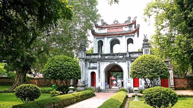 越南文庙国子监。