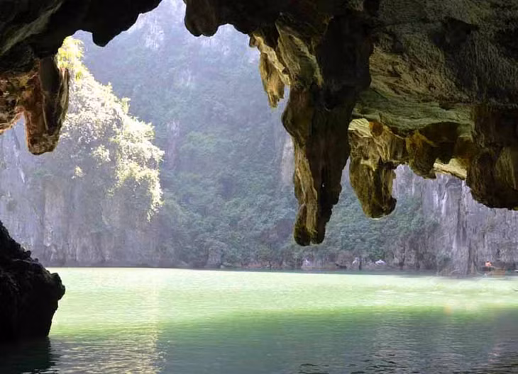三洞地区的清晨美景。