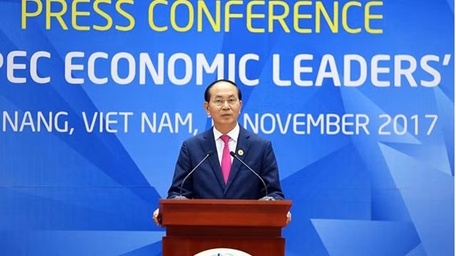 越南国家主席陈大光。