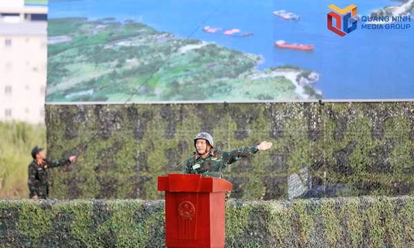 广宁举行“持久防空穹顶”实兵作战演练