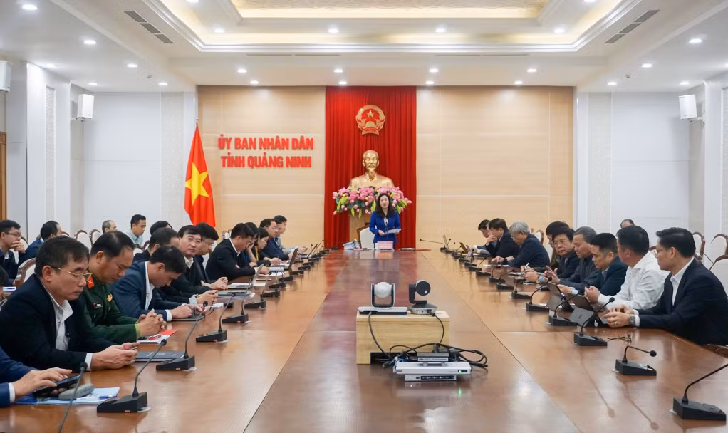 我省人民委员会副主席阮氏幸在会上发表讲话。