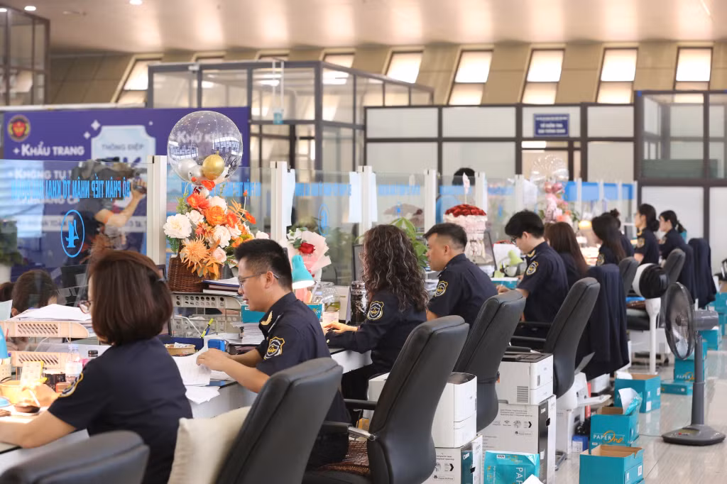 Cửa khẩu quốc tế Hữu Nghị Việt Nam - Ảnh VGP 越南友谊国际口岸（图：越南政府网）