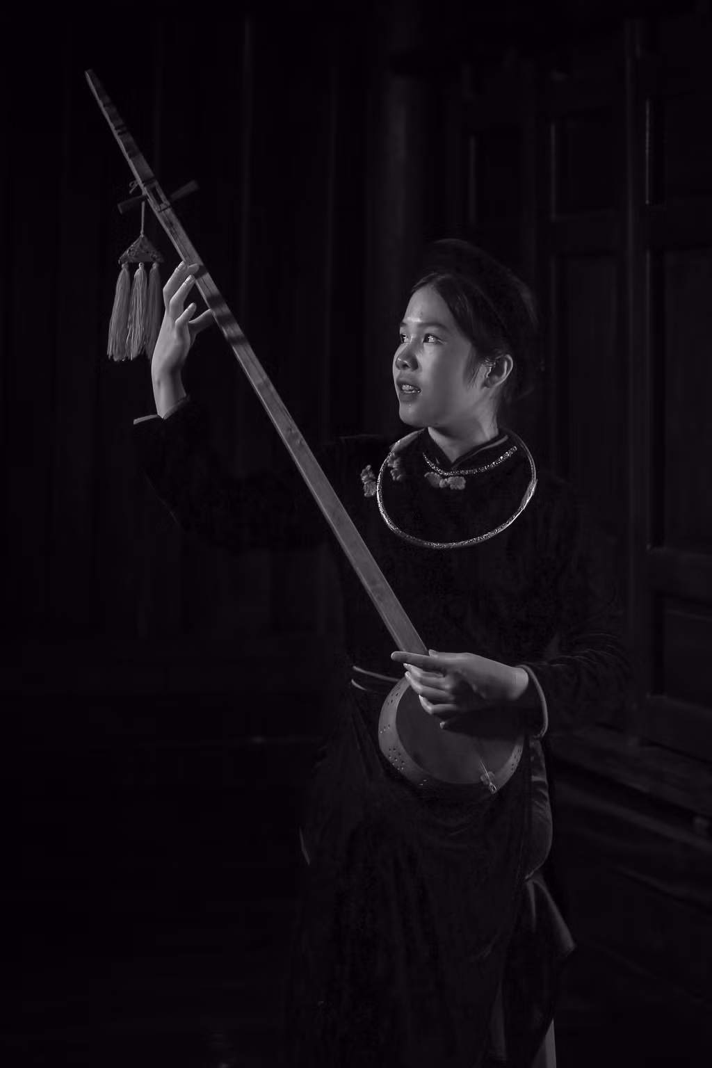 岱依族姑娘（图自平辽横莫摄影师吴进诚）