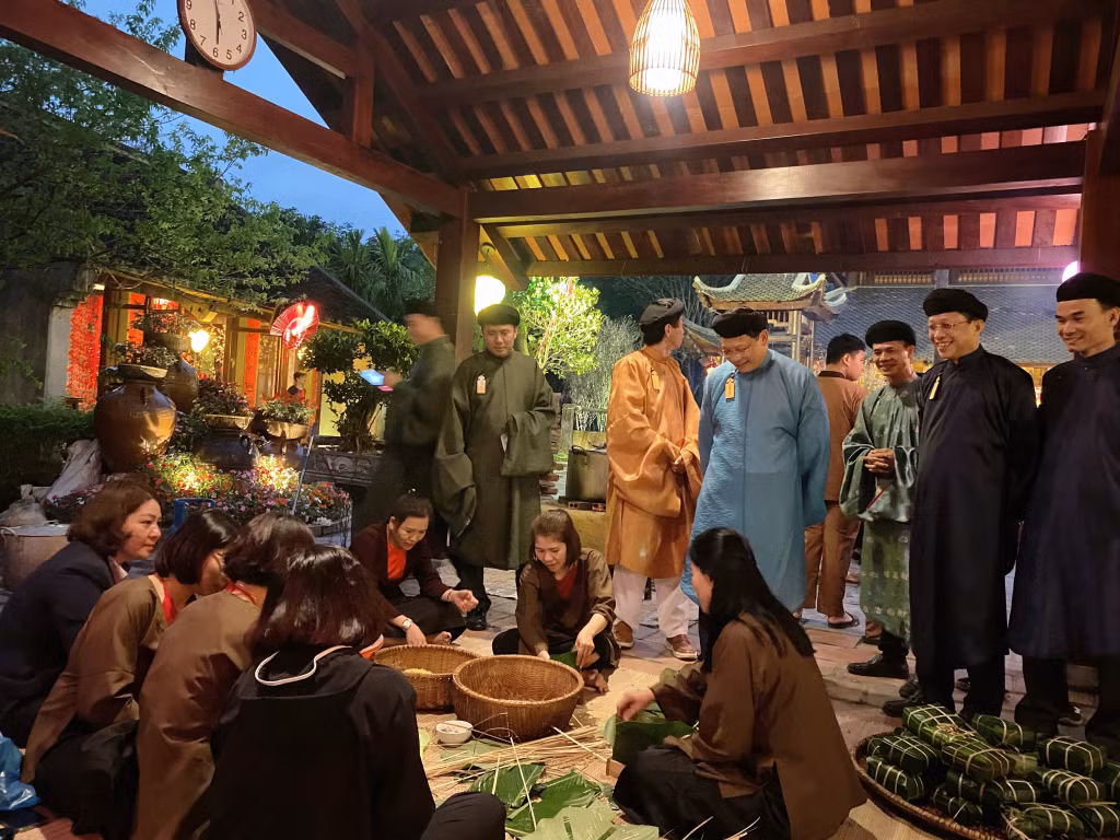  越南古村的春节风采 ảnh 4