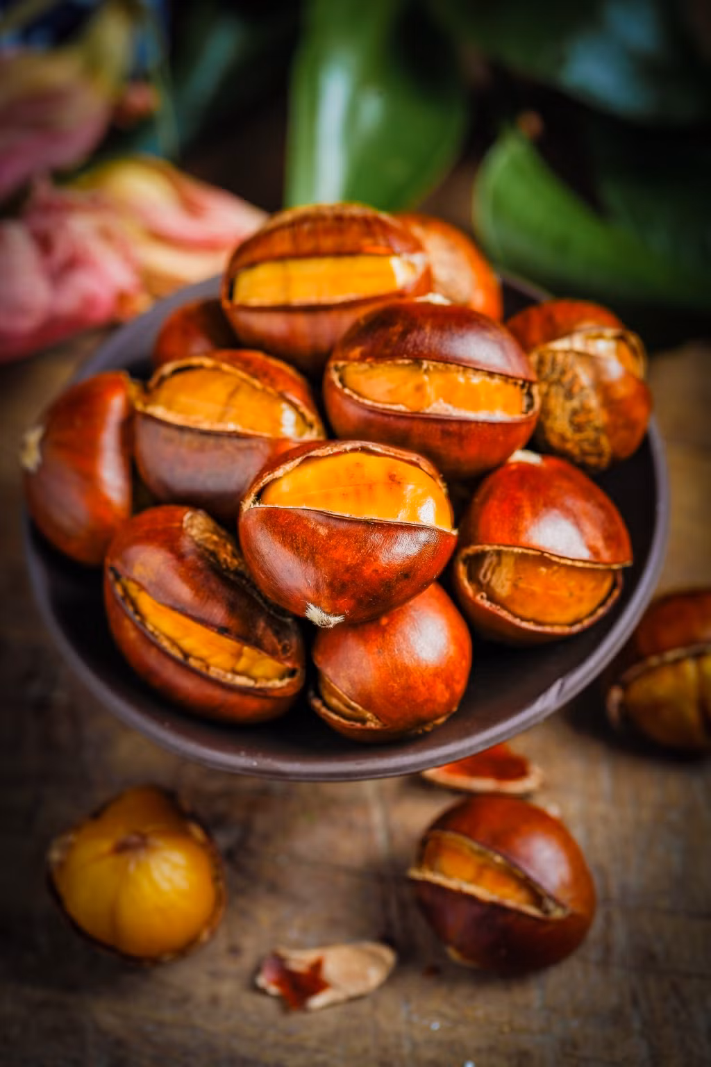 糖炒栗 Hạt dẻ rang