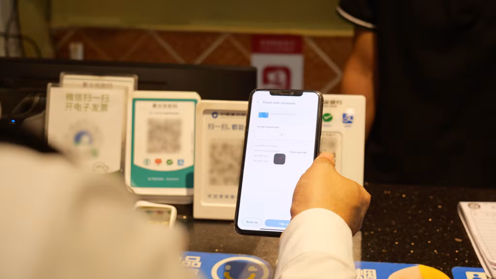 中国云南河口县已开通跨境二维码支付服务 ảnh 1