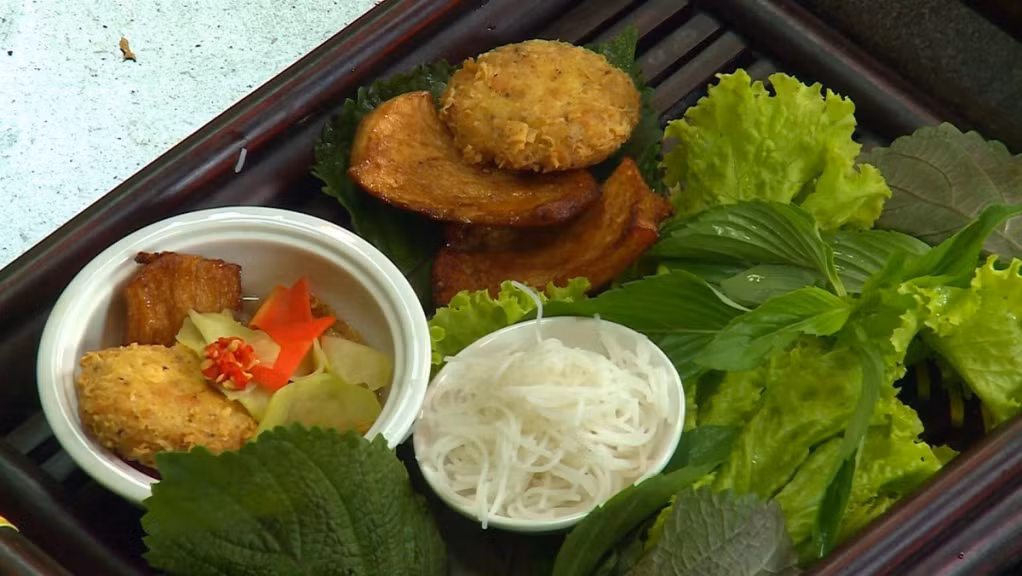 素食烤肉米粉