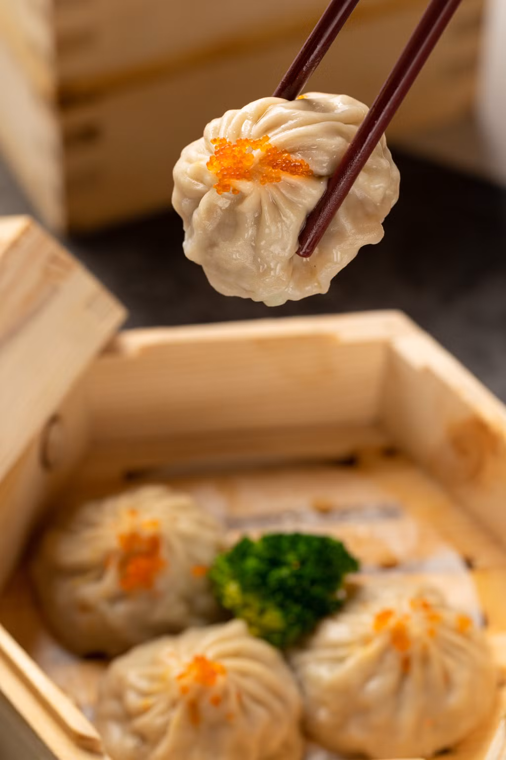 文楼的蟹黄汤包 Bánh bao Văn Lâu