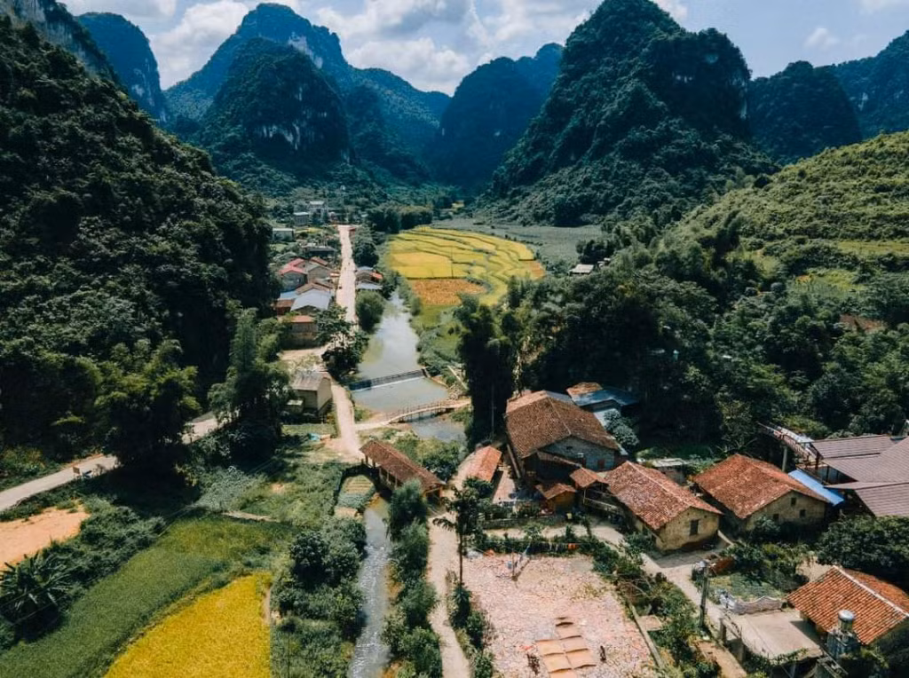 葵齐古石村 Làng cổ Khuổi Ky