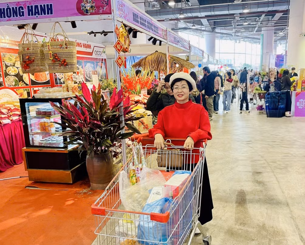 大多数来展会参观和购物的民众都对OCOP产品的质量和种类表示满意。