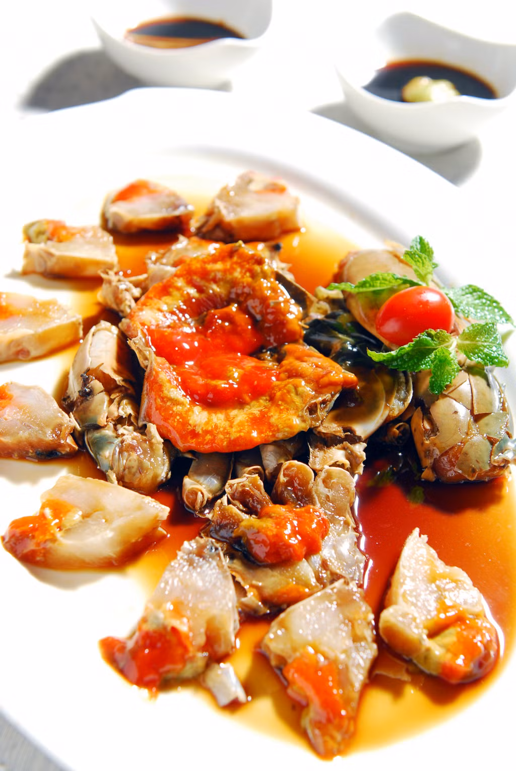 红膏呛蟹 Cua gạch ướp