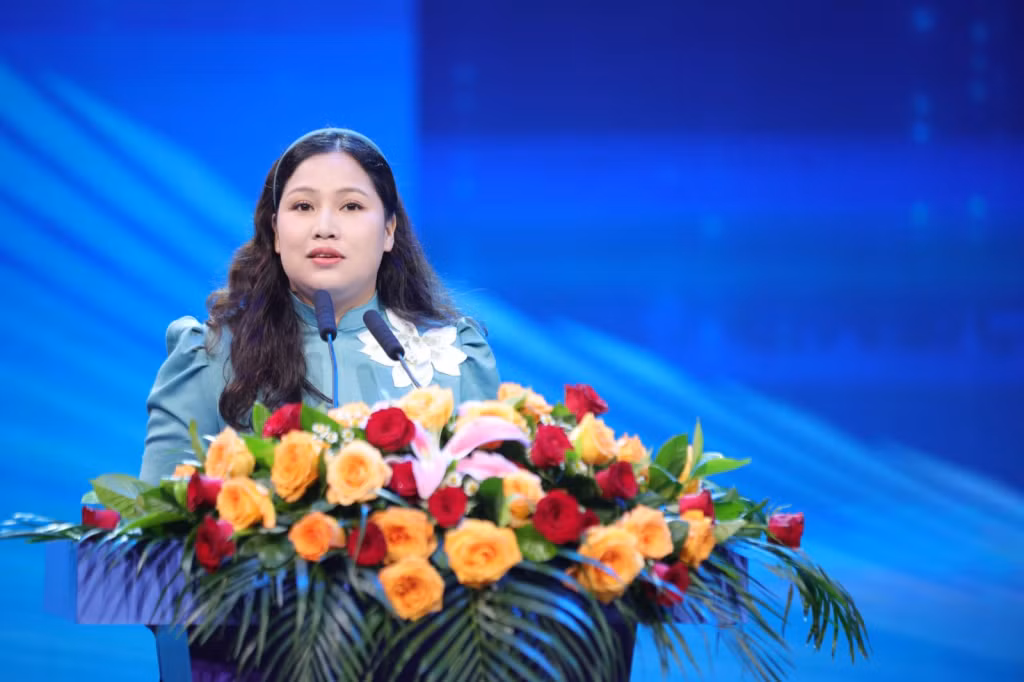 来自越南河内的中国广西大学在读博士生阮梅德