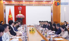 越南广宁市人民议会与韩国清州市（Cheongju）议会代表团举行工作会谈