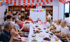 春花长寿养老中心在拜寨坊正式开业