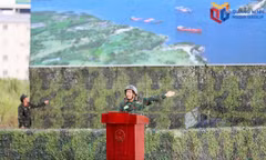 广宁举行“持久防空穹顶”实兵作战演练