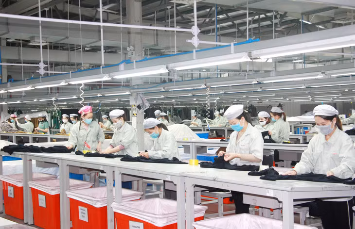 第一季度广宁省加工制造业稳步增长。