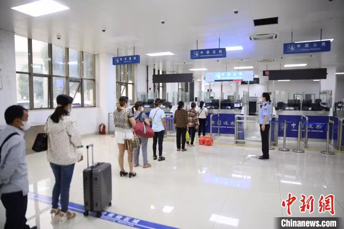 广西水口口岸恢复客运功能 ảnh 1