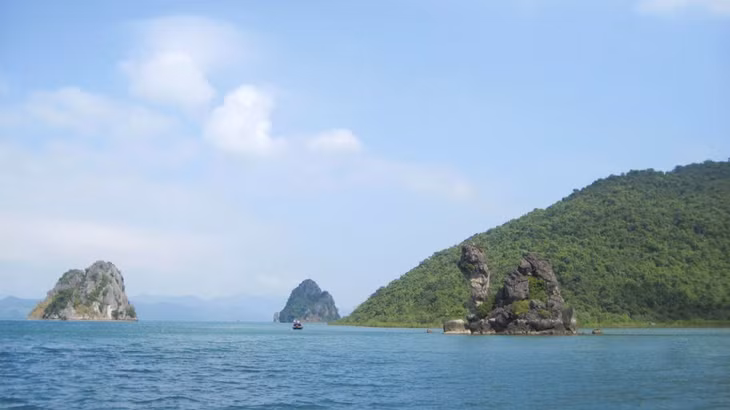 拜子龙国家园共有80座石灰岛屿。