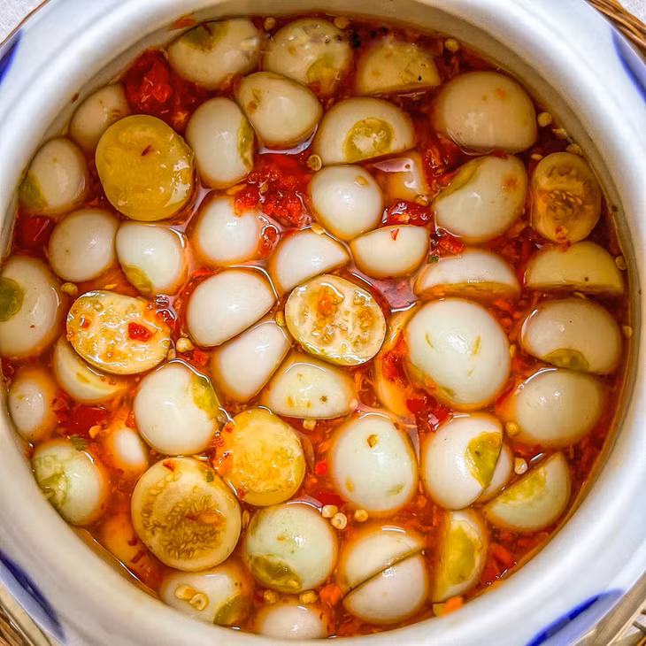 让人怀念的民间美食——腌茄子和酸菜 ảnh 3