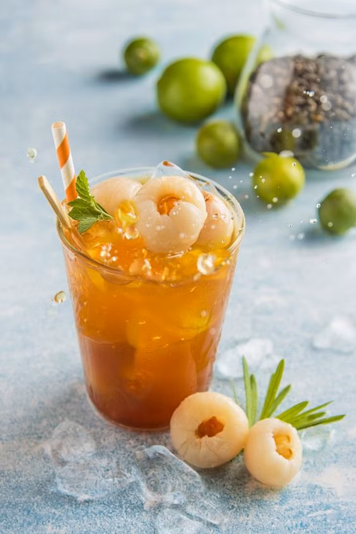 荔枝茶 Trà vải
