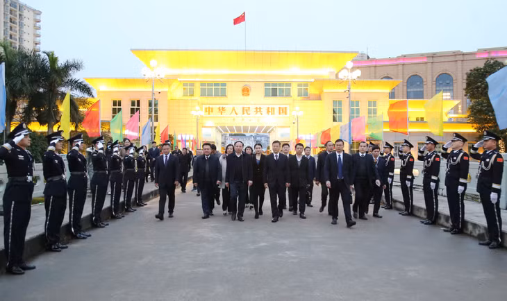 由越共党中央委员、广宁省委书记、人民议会主席阮春记率领的广宁省代表团圆满结束对中国广西的正式访问。