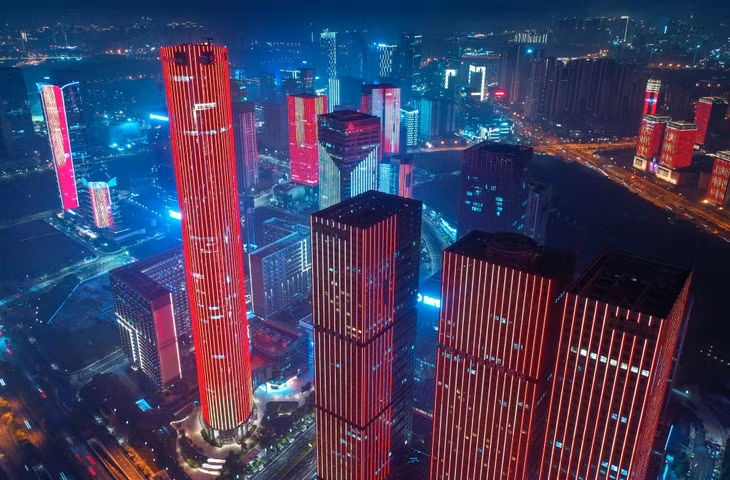 中国庆祝建党百年光影秀 ảnh 5