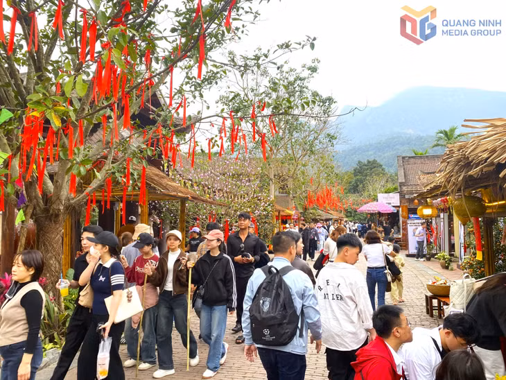 游客参观安子名胜遗迹区。