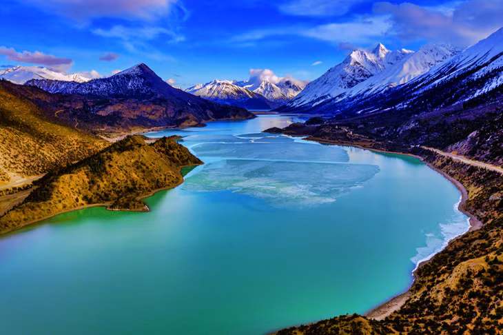 昌都然乌湖冰川雪山·中国西藏 ảnh 2