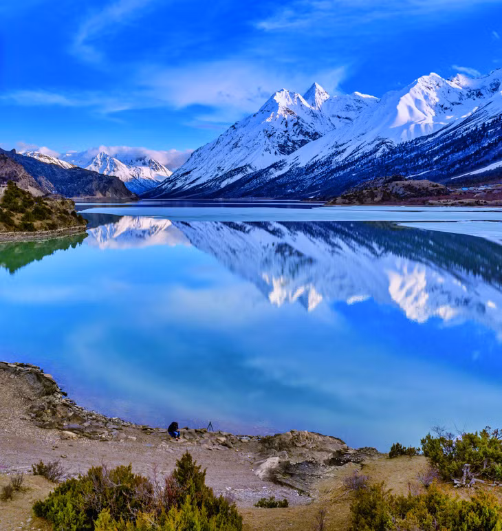 昌都然乌湖冰川雪山·中国西藏 ảnh 3