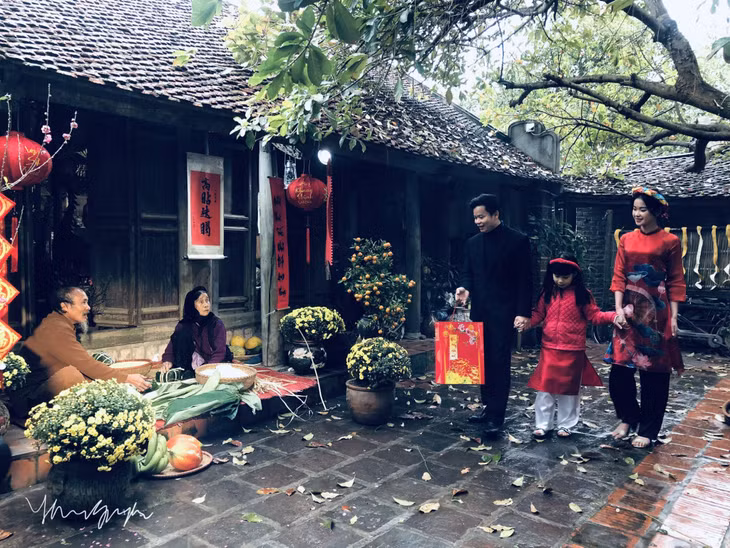 越南北部传统春节 ảnh 1