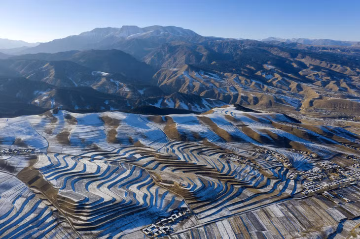 甘肃武威凉州雪景·中国 ảnh 1