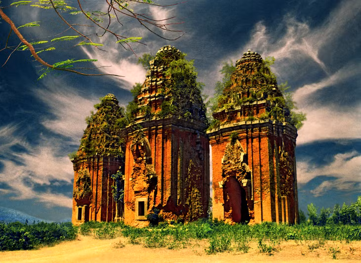 占婆塔 Tháp Chăm cổ