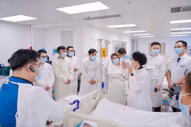 越南医务人员在广西第二人民医院接受了器官移植技术培训。
