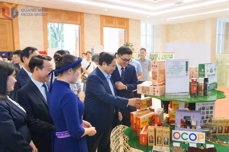 平辽贸易服务股份公司的平辽葛粉条产品在2021-2025年阶段新农村建设国家目标计划总结的全国会议上展示。